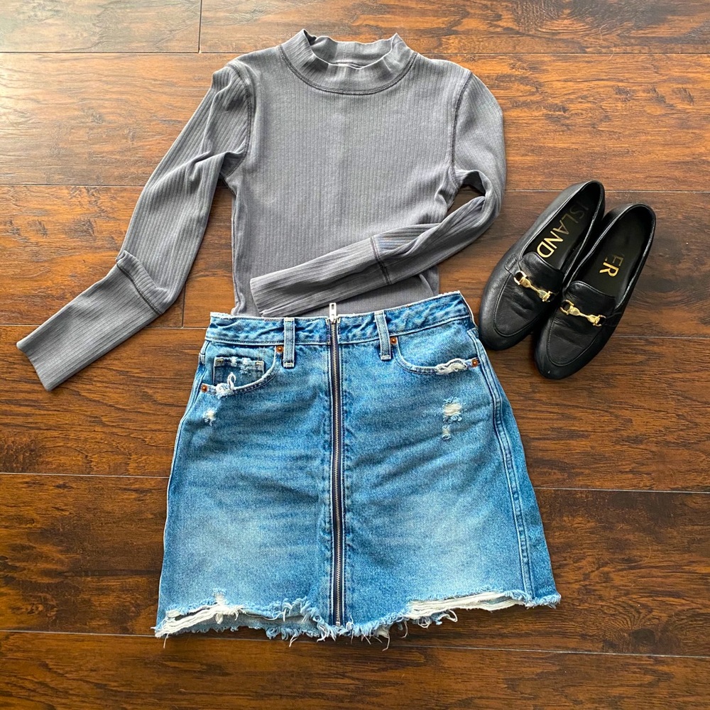 Abercrombie & Fitch Denim Skirt